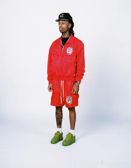 SAINT VANITY™ CARGO NYLON SET – RED