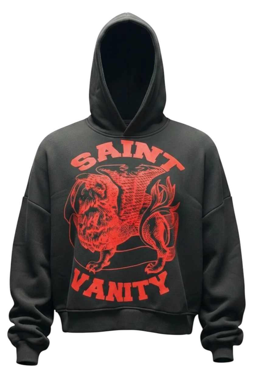 03E05C4B-78D9-4B2C-8C11-DCC216DF1B17 BLACK & RED GRIFFIN HOODIE