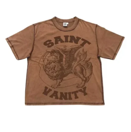 Saint Vanity “Griffin” Brown T-Shirt